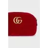 GG Marmont Velvet Crossbody Bag
