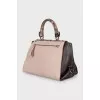 Sofia Satchel with anlimalist print