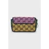 Crossbody with embroidered brand logo