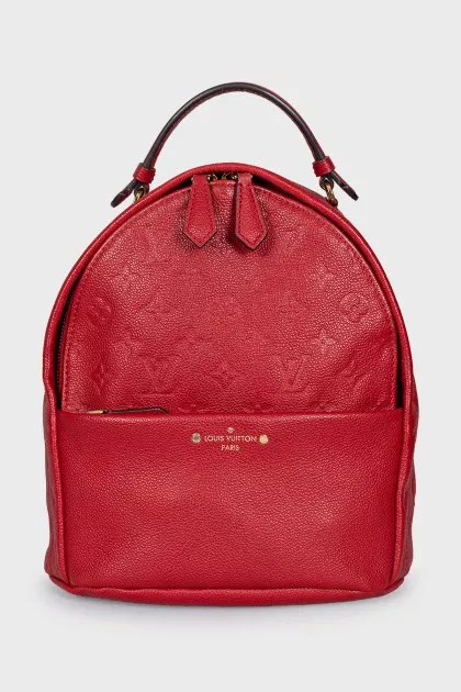 Sorbonne leather backpack