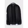 Men's leather backpack with tag