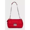 Red textile bag