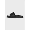 Embossed leather flip-flops