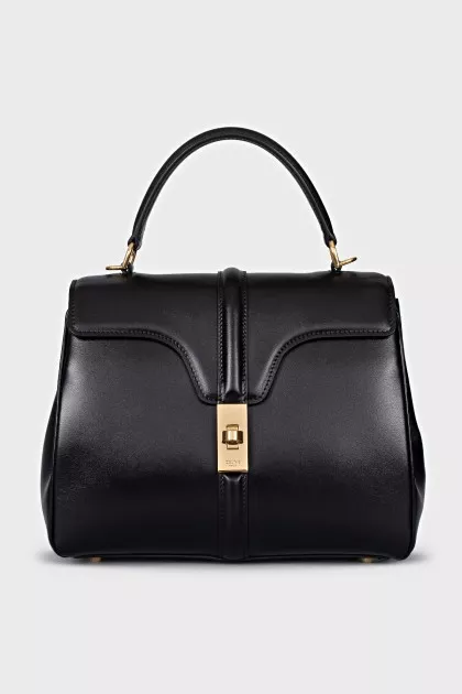 Black crossbody with tag