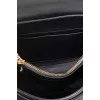 Black crossbody with tag