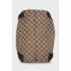 Hobo bag with signature print