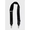 Black embossed bag