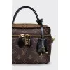 Vanity bag made of canvas