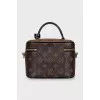 Vanity bag made of canvas