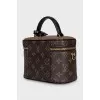 Vanity bag made of canvas
