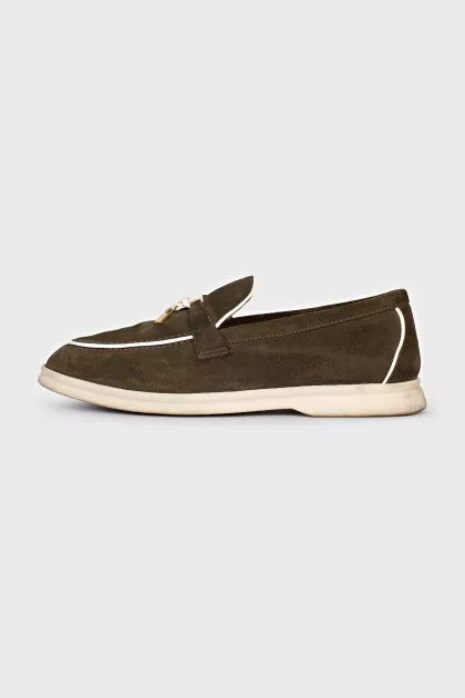 Summer Charm Walk Green Loafers