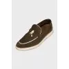 Summer Charm Walk Green Loafers