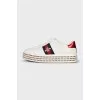 Ace sneakers with crystals on the sole