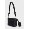 Black bag with gold decor