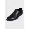 Men's leather lace-up shoes