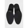 Men's leather lace-up shoes
