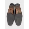 Men's square-toe shoes