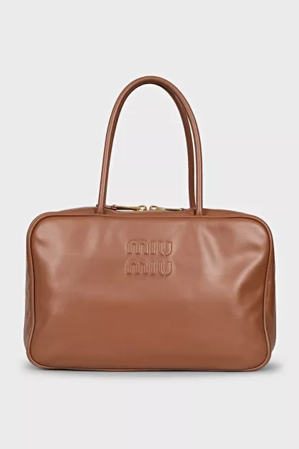 Beau Leather Shoulder Bag