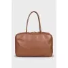Beau Leather Shoulder Bag