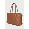 Beau Leather Shoulder Bag