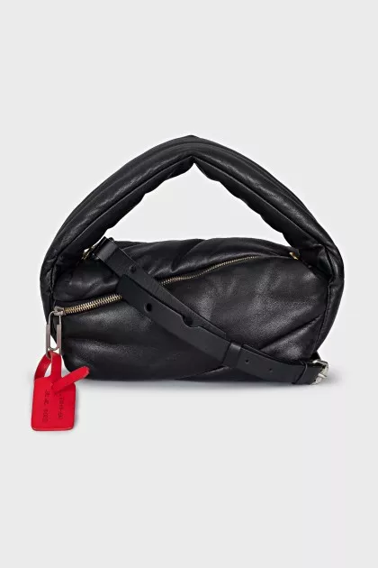 Leather Pump Pouch Crossbody