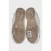 White leather Portofino sneakers