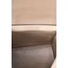 Trapeze brown leather bag