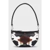 Animal print canvas bag