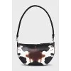 Animal print canvas bag