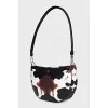 Animal print canvas bag