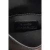 Black leather mini bag