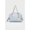 Сумка стеганая D&G Large Lily Glam Blue 