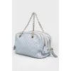 Сумка стеганая D&G Large Lily Glam Blue 