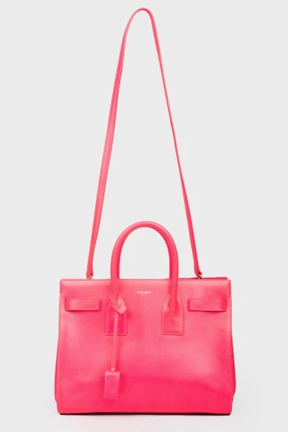 Сумка Sac de Jeur из розовой кожи 