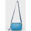 Шкіряна сумка Blue Textured Camera Bag