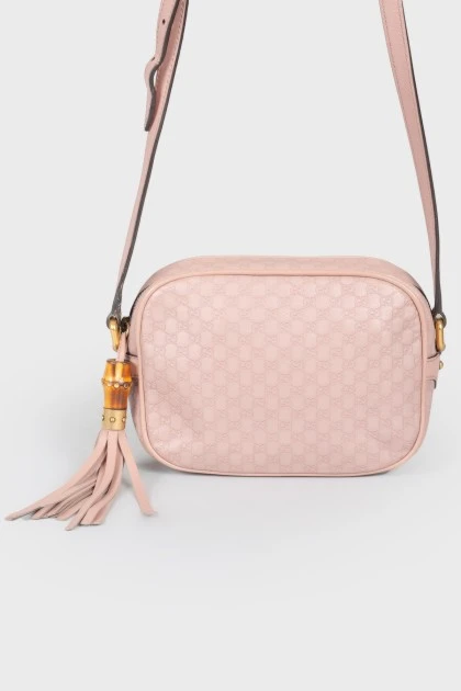 Сумочка Pink Microguccissima Leather Sunshine Disco