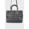 Сумка Large Cannage Lady Dior