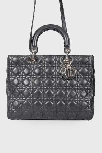 Сумка Large Cannage Lady Dior