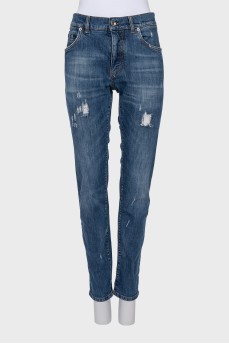 Сині джинси tapered fit