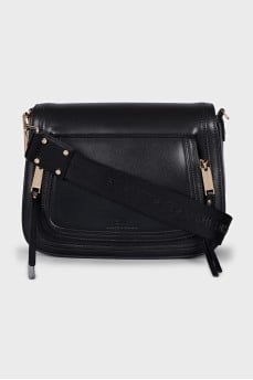 Black shoulder bag