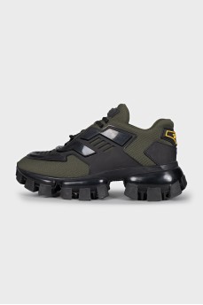 Cloudbust textile and rubber sneakers