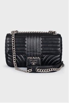 Black Diagramme Bag