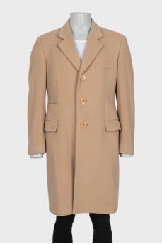 Men's brown coat