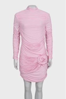 Pink dress by H&M & Magda Butrym with tag