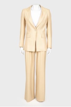 Light gold suit