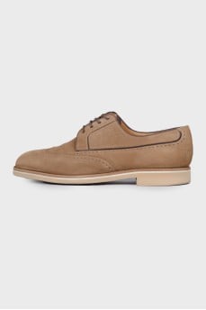 Men's textile brogues