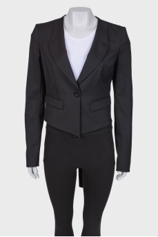 Classic black tailcoat