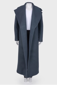 Charcoal long coat
