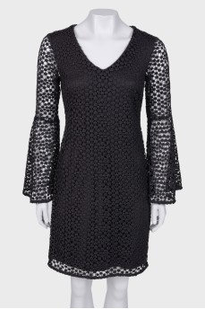 Lace black dress