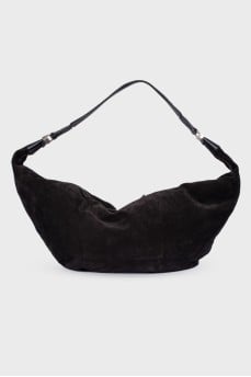 Genuine suede bag